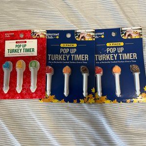 Gourmet club Pop Up Turkey Timer - 3x 3 pack